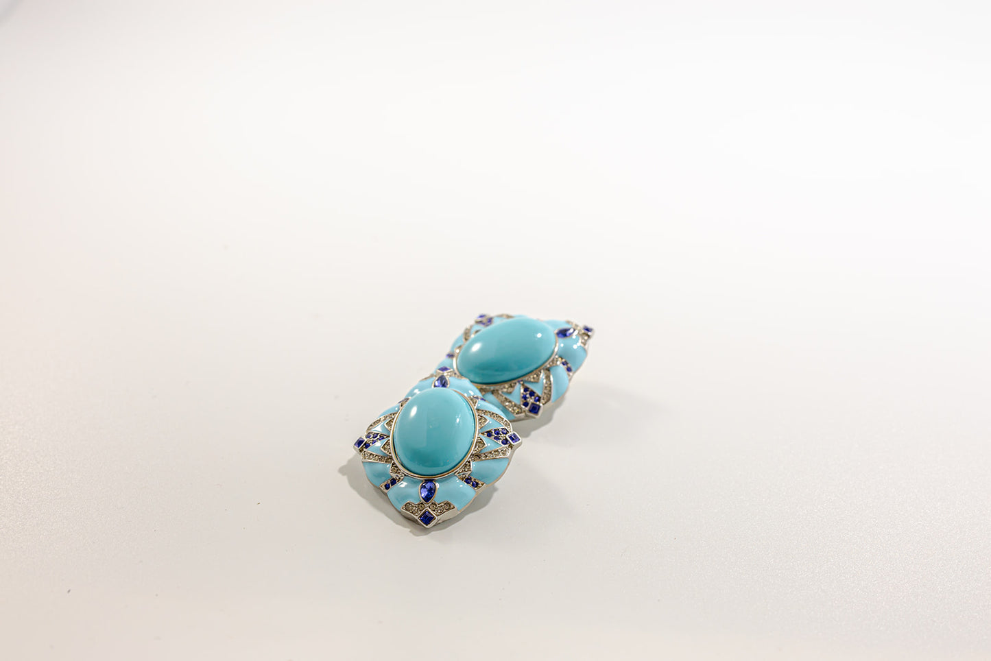 Diamond Sky Blue Earring