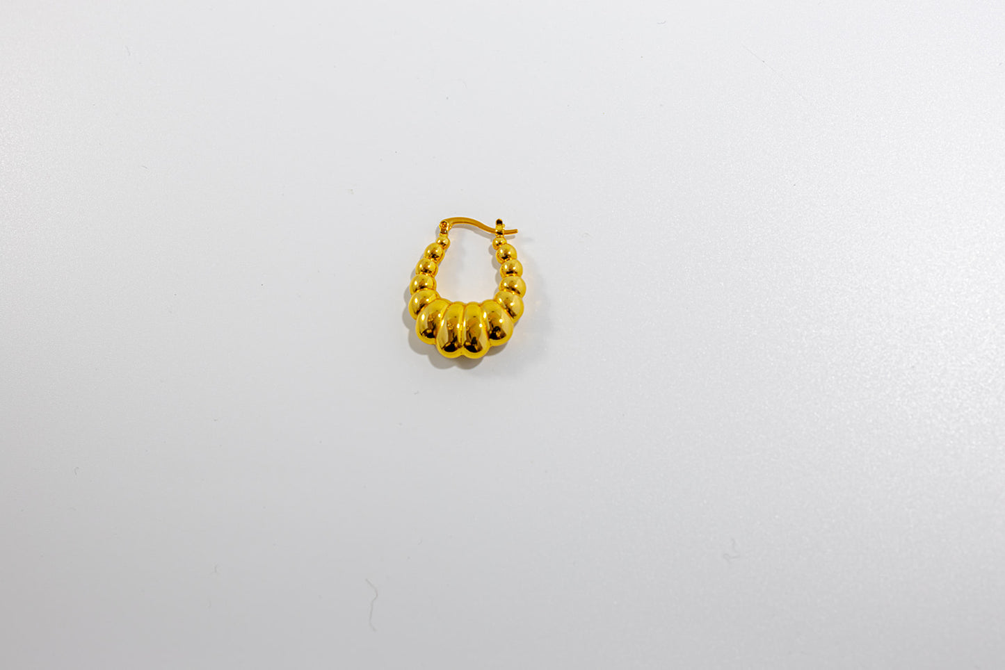 Golden Croissant Earrings