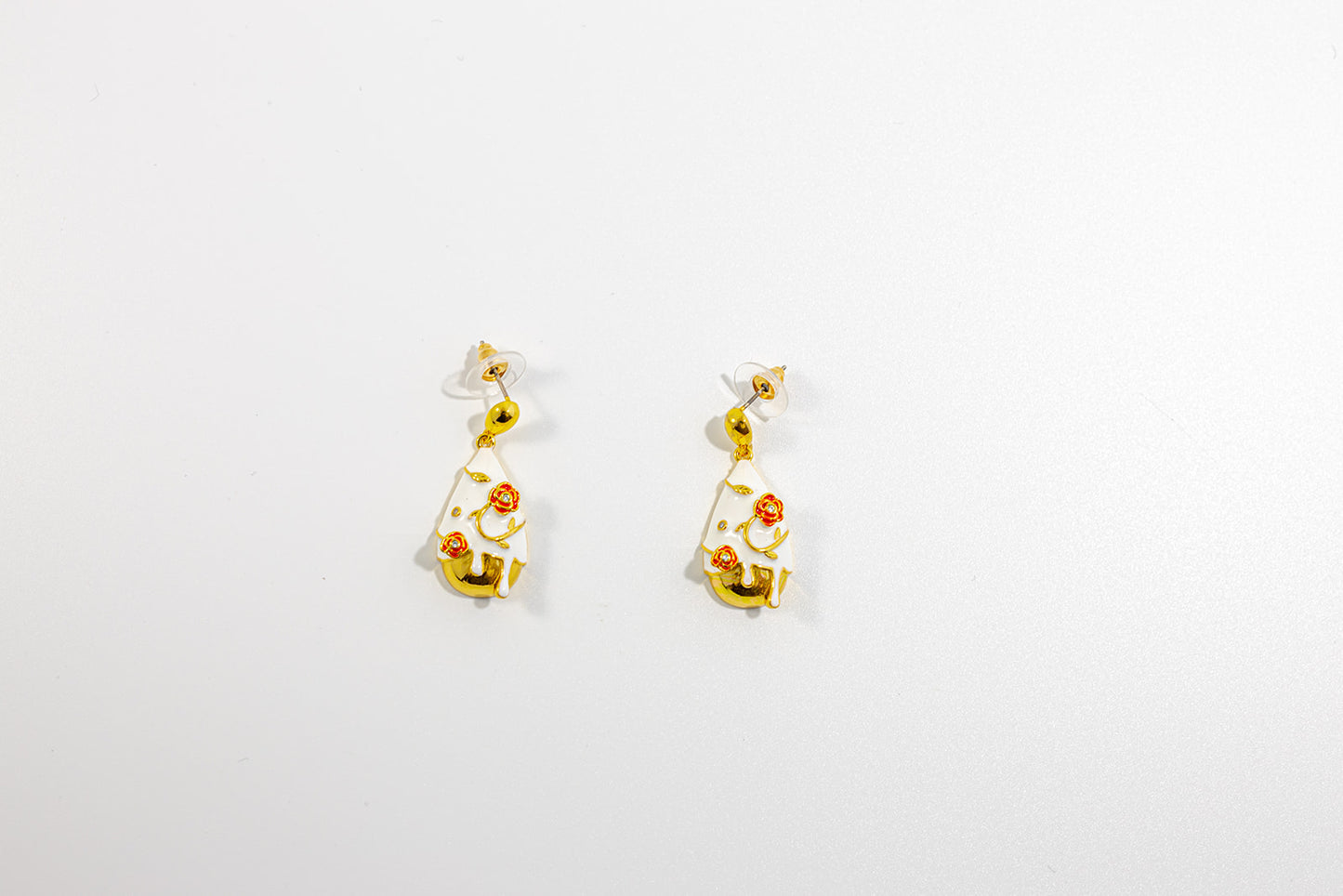 Floral Face Earring