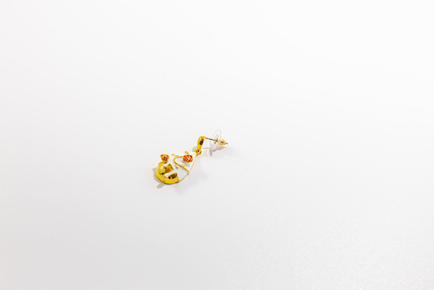 Floral Face Earring