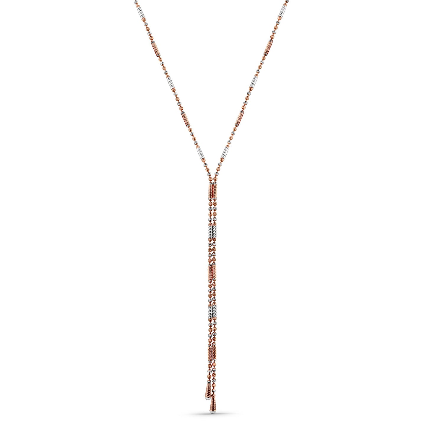 Magnet Necklace In 18K Yellow Gold - AiJi World