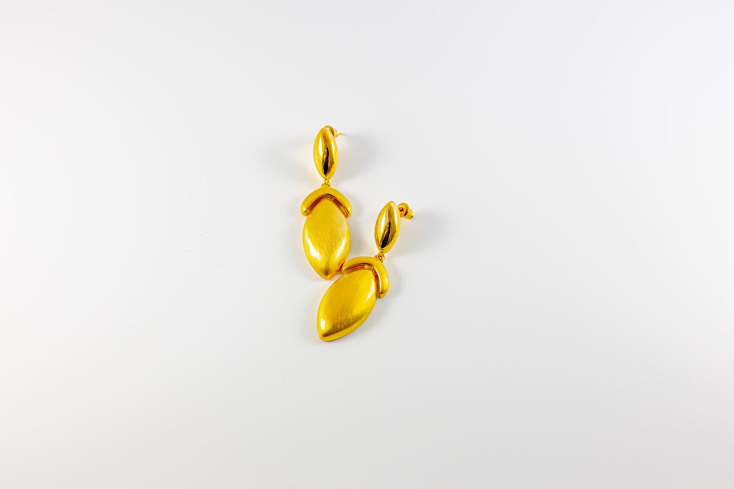 Golden Egg Drop Earrings