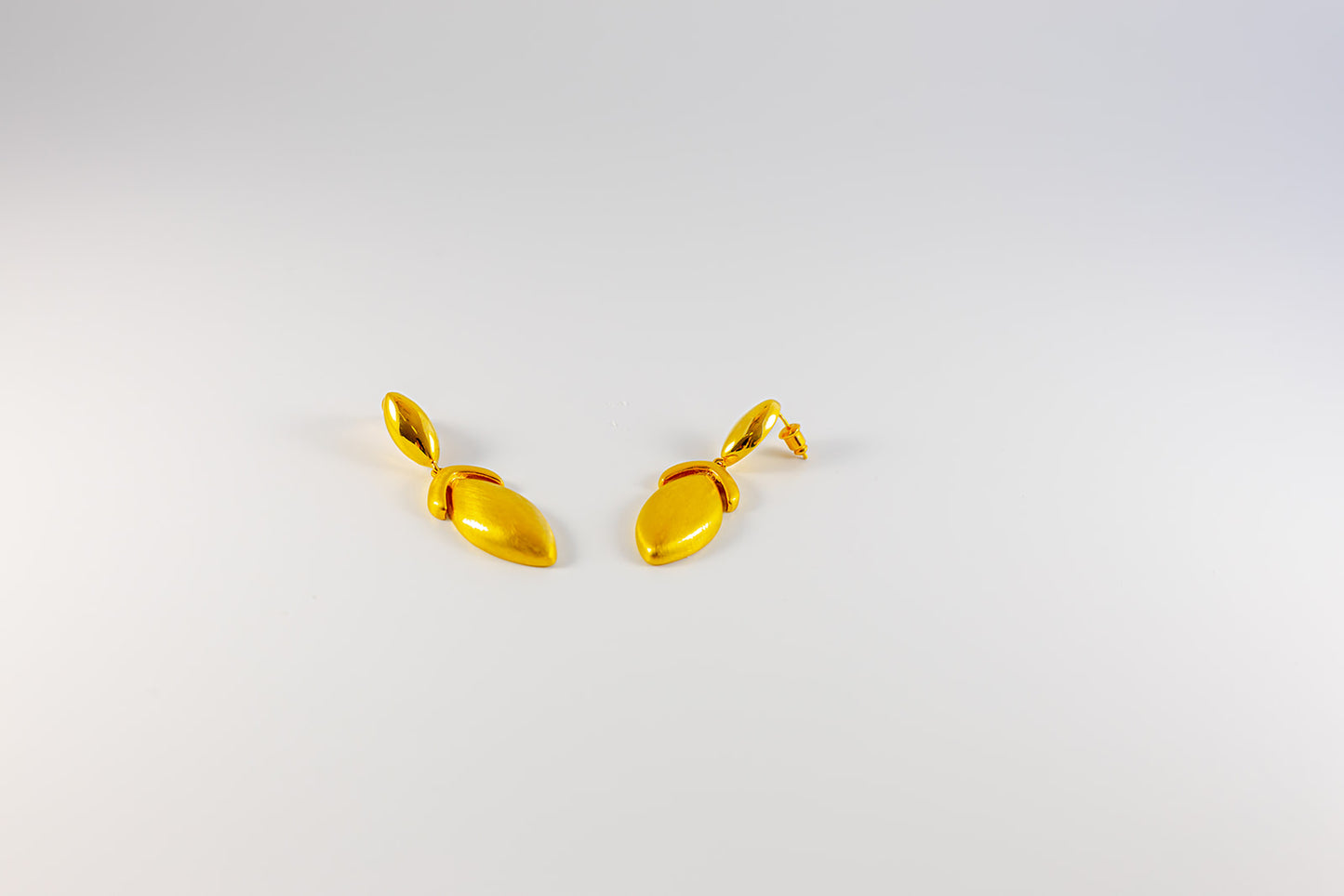 Golden Egg Drop Earrings