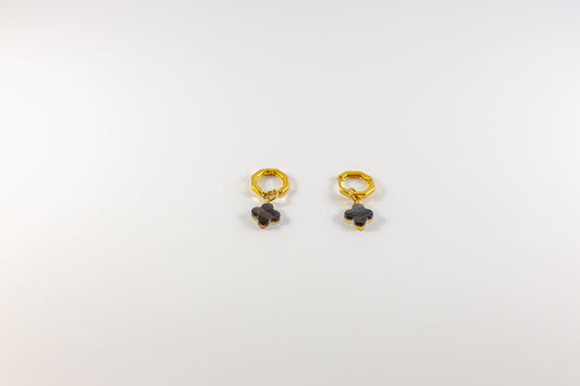 Four Leaf Clover Dangle Earrings