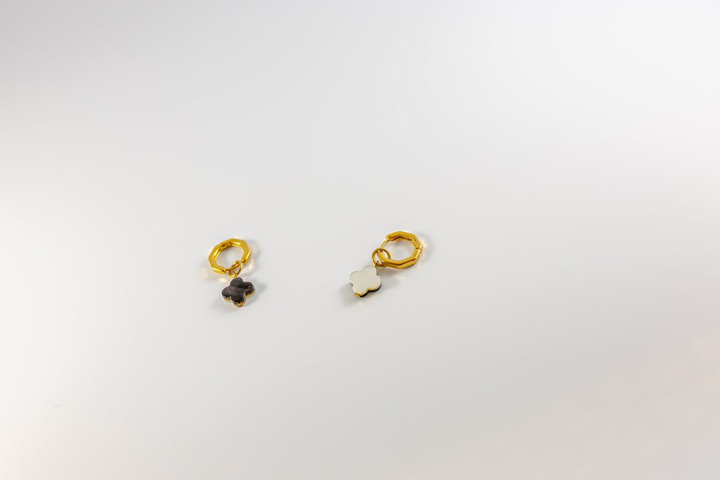 Four Leaf Clover Dangle Earrings