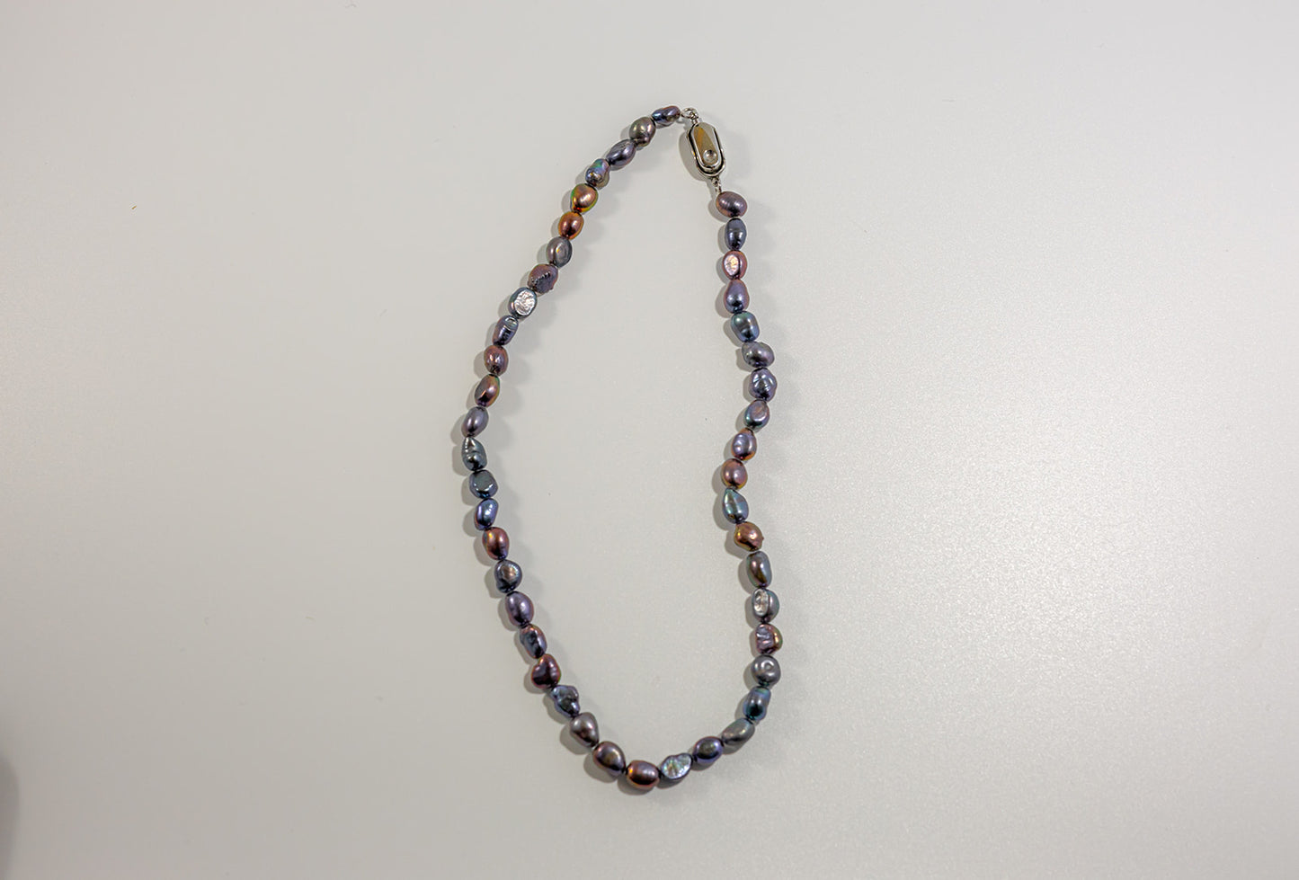 Black Pearl Necklace
