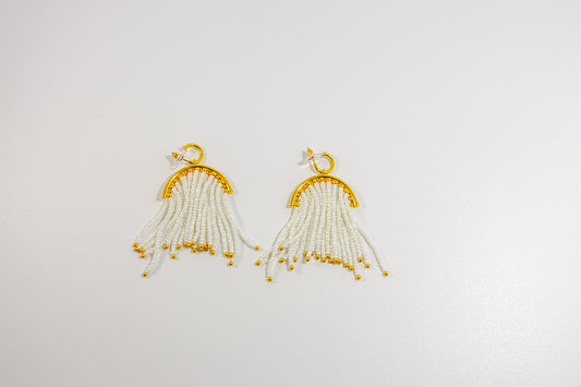 Tassel Pearl White