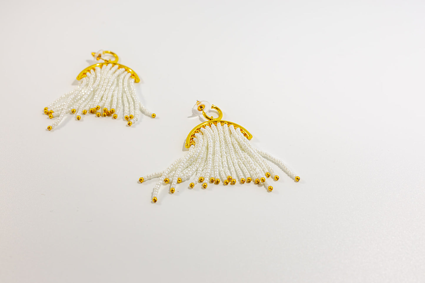 Tassel Pearl White