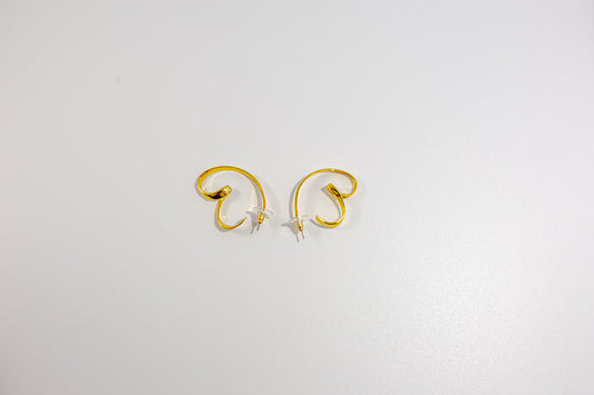Butterfly Gold Earring