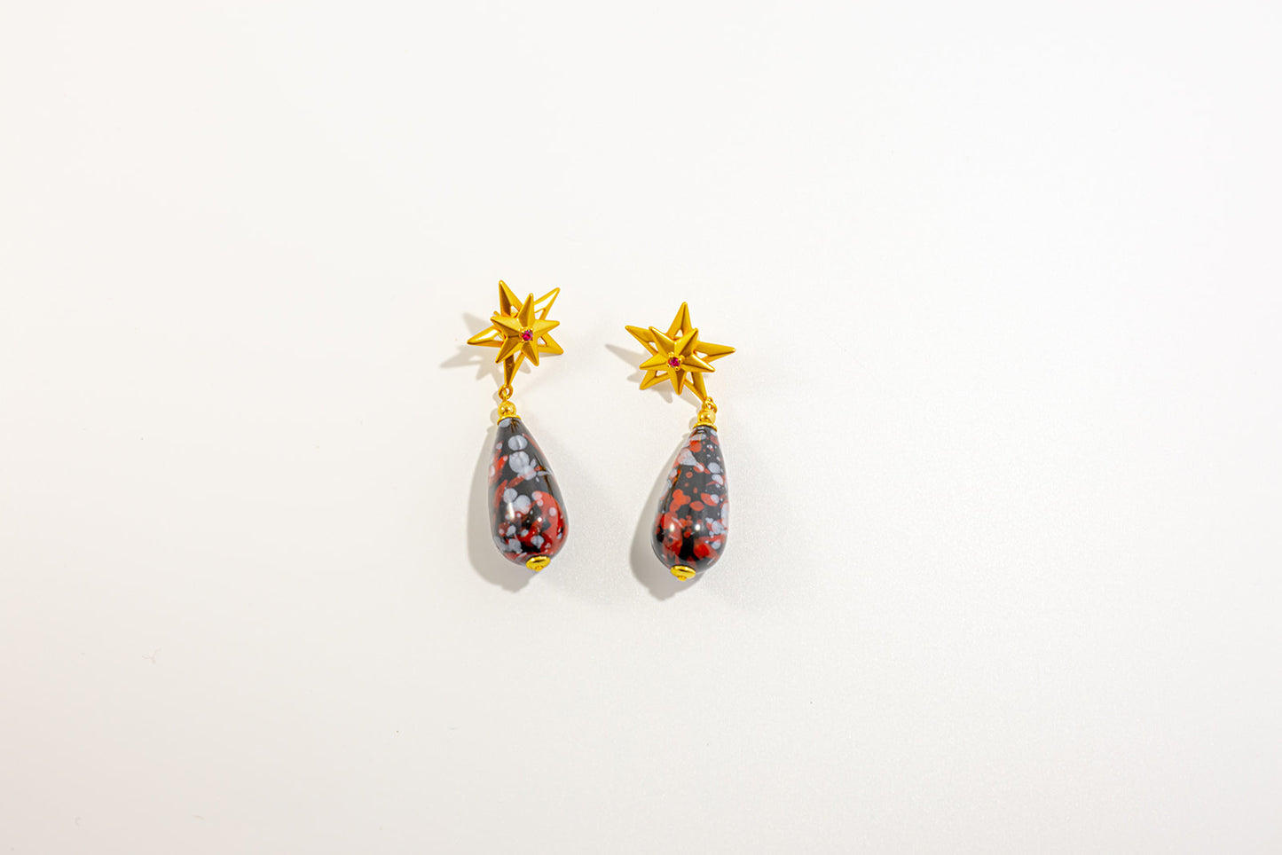 Star Drop Earrings