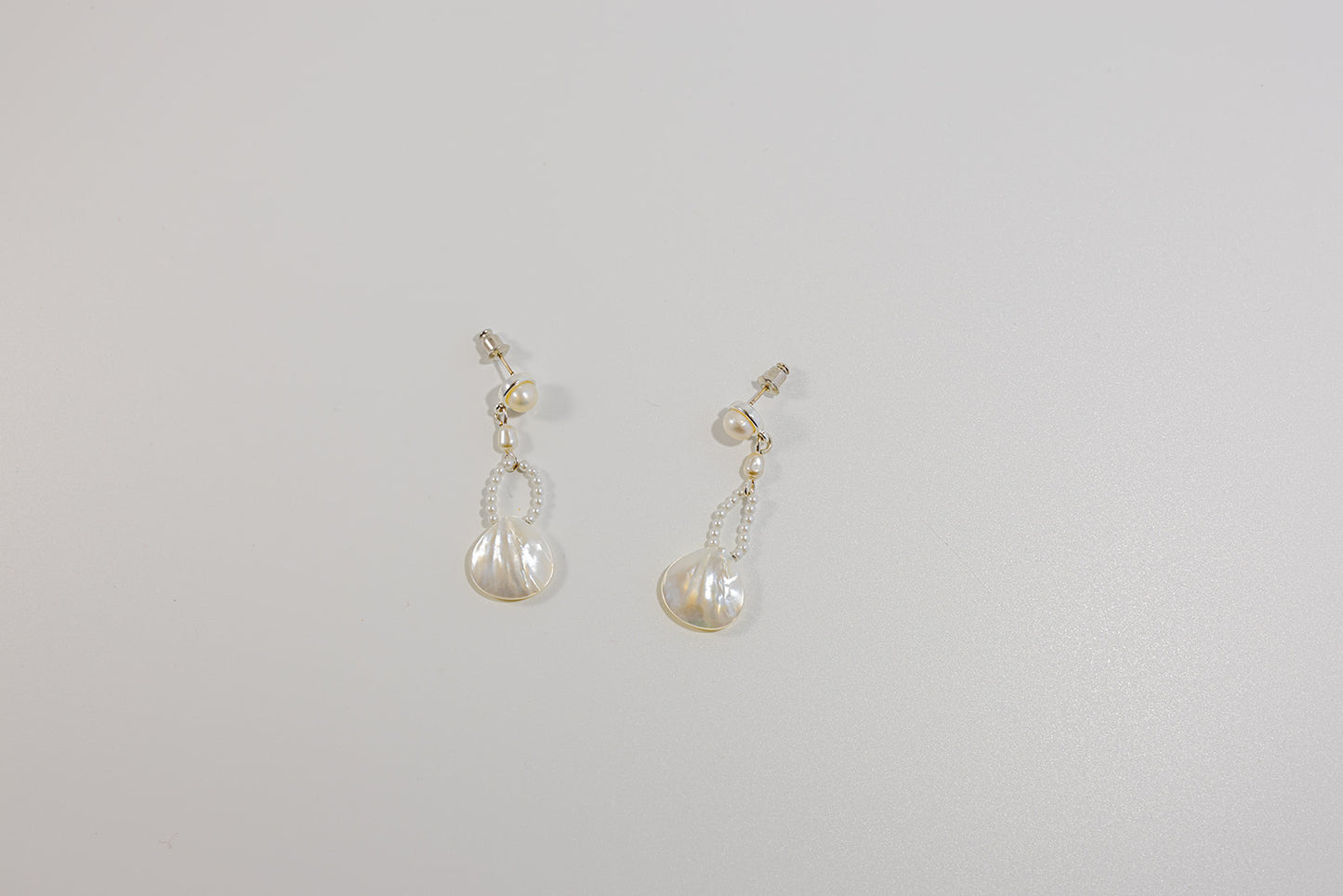 Pearl Shape Hoop Earring