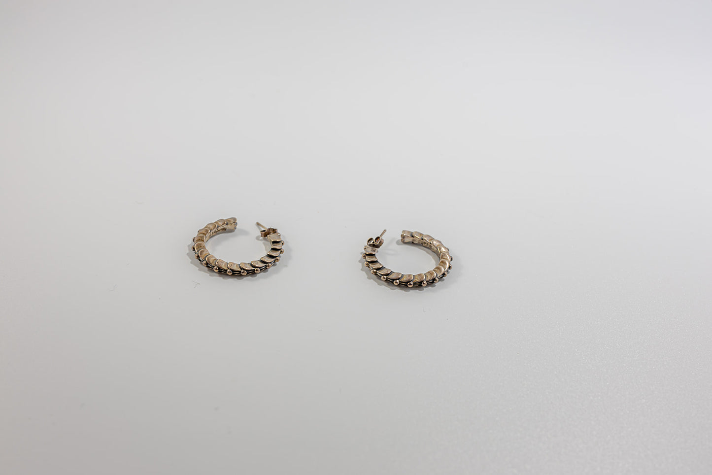 Silver Tail Drop Earring