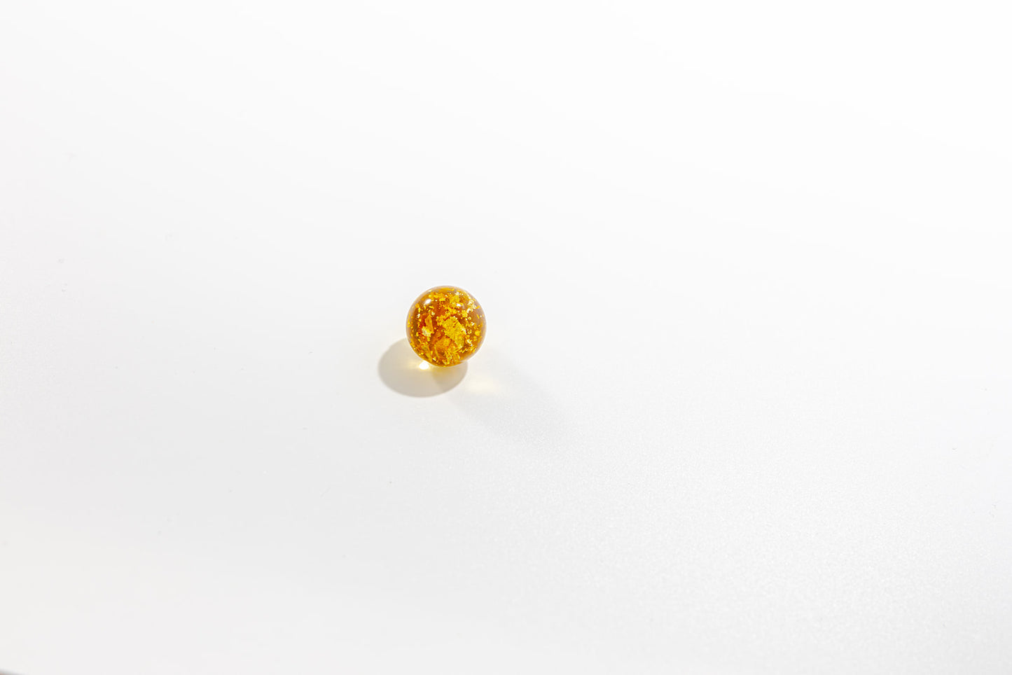 Round Yellow Earring