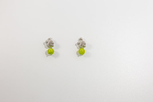Simple Jade Drop Earring