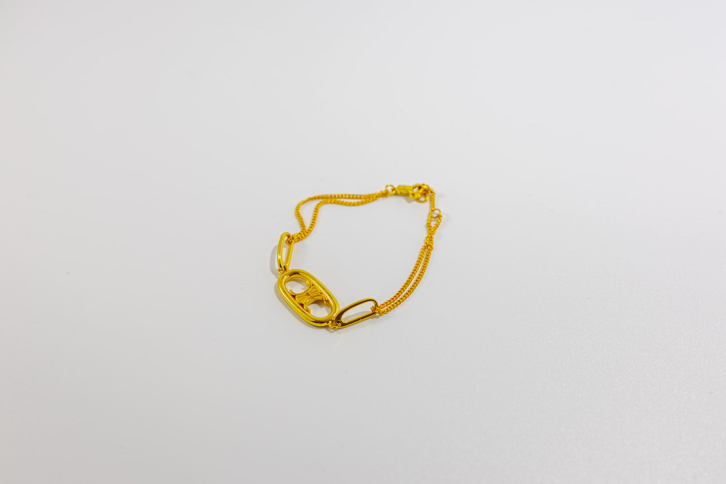 Golden Pig Nose Bracelet