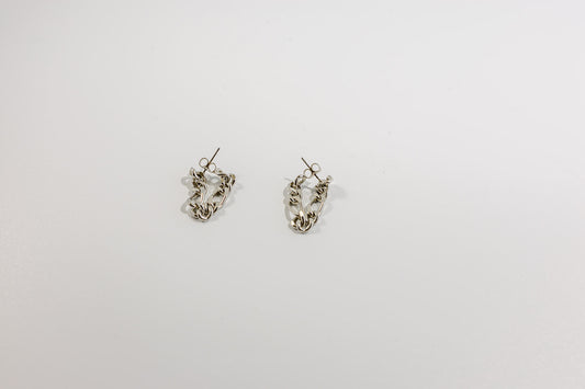 Chain Silver Earring